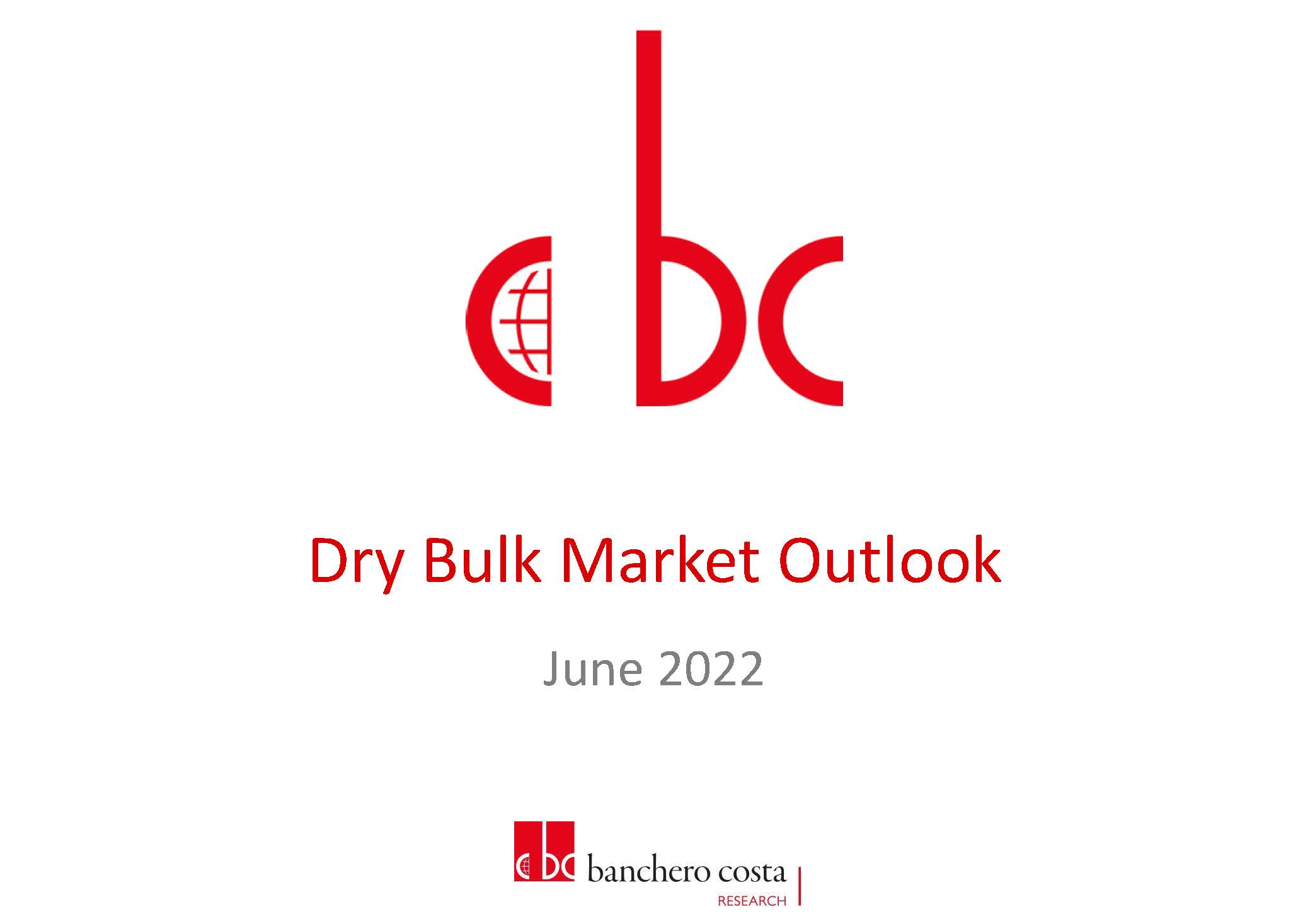 Dry Bulk Market Outlook 06/2022
